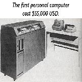The Cost of the First Personal Computer